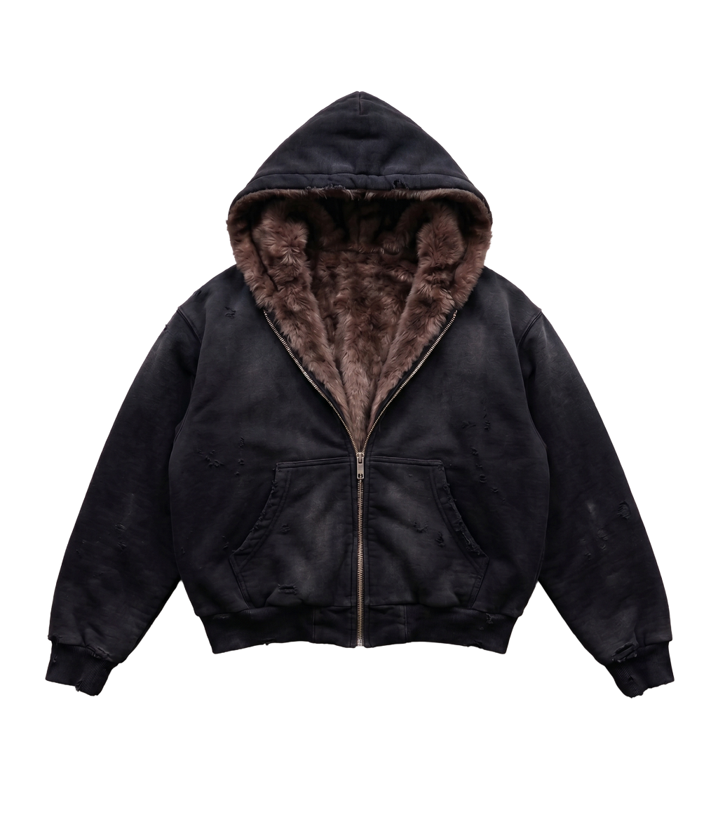 Pre-order Mink Fur Zip
